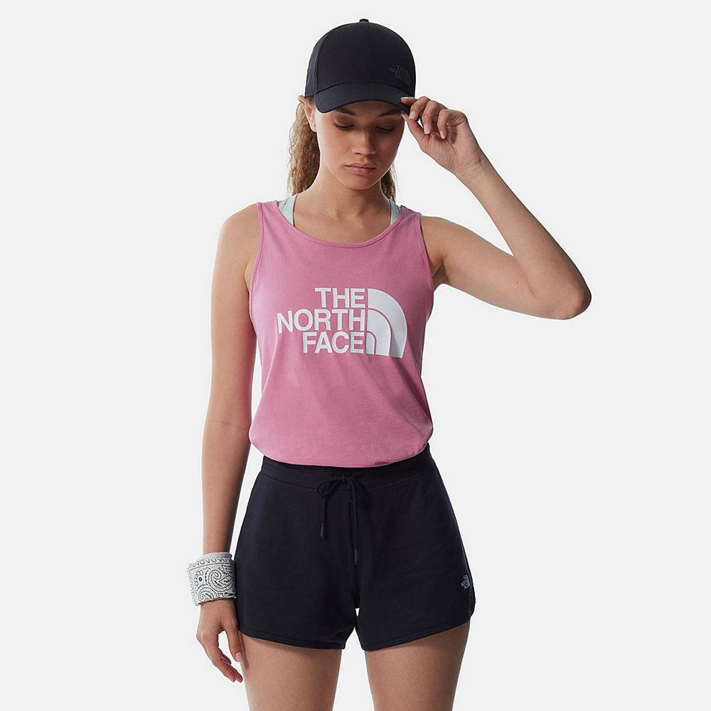 The North Face Tank Top Womens Australia - The North Face Easy Rose Mountain (PIQ-067354)